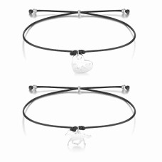 MANVEN Mom Gifts Mother Daughter Bracelets Mommy and Me Heart Matching Wish Bracelets Daughter Gift from Mom-M016-Horse