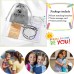 MANVEN Back to school Gift Mommy and Me Mother and Daughter Bracelets Set for 2 Heart Matching Wish Bracelets-M042-Heart