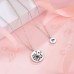 MANVEN Mother Daughter Necklace Set for 2/3 Mom Gifts from Daughters Matching Heart Jewelry for mom from Daughter Birthday Gifts for Daughter Girls Women-M053-Dandelion