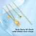 MANVEN Unicorn Necklaces for Girls You are Magical Crown Crystal Unicorn Jewelry Birthday Gifts for Girls Daughter Granddaughter Niece-gold