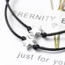 MANVEN Pinky Promise Distance Matching Bracelets(Ver.2) for Best Friends Couple Family Women Mens Teen Girls-star