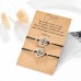 MANVEN Pinky Promise Distance Matching Bracelets(Ver.2) for Best Friends Couple Family Women Mens Teen Girls-celtic